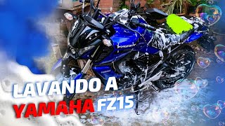 LAVANDO A YAMAHA FZ15 / QUAIS PRODUTOS USAR?