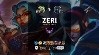 Zeri ADC vs Kalista - KR Master Patch 14.8