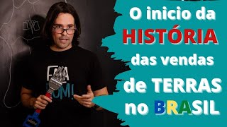 Lei de terras 1850 - Resumo sobre o inicio das vendas de terras no Brasil.