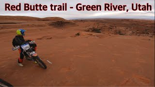 Red Butte trail Green River, Utah. Riding the 2019 KTM 300 XCW TPI