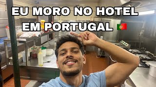 EU MORO NO HOTEL EM PORTUGAL 🇵🇹