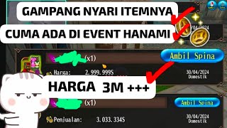 Xtall Dasar Yang mahal Di event Hanamai 2024- Toram online