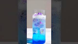 "Wow ✨💙💜🍹💙✨The Ultimate blule Curacao Mocktail Recipe!2024"#shorts #foodie #summervibes