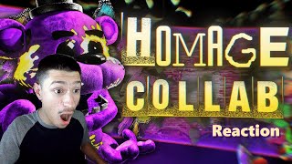 Swaggy's Here| Reaction to FNaF COLLAB ➤ HOMAGE by Mild High Club