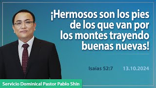 ¡Hermosos son los pies de los que van por los montes trayendo buenas nuevas! | Isaías 52:7