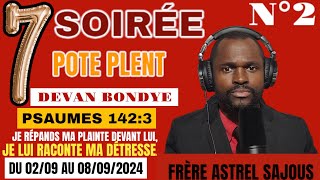 DEUXIEME SOIRÉE POTE PLENT DEVAN BONDYE MARDI 3 SEPTEMBRE 2024 AVEC FRÈRE ASTREL SAJOUS