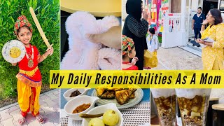 Daily Life Routine| Full Day Busy Routine of Indian Mom/Woman|My Daily Responsibilities As A Mom