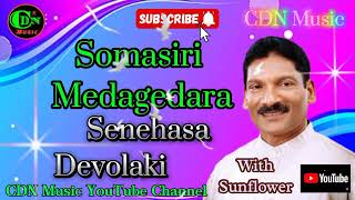 Senehasa Devolaki | Somasiri Medagedara | සෙනෙහස දෙවොලකි | සෝමසිරි මැදගෙදර|Sunflower #songs