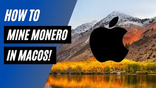 How to mine Monero (XMR) in MacOS!