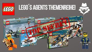 Lego´s Agents Themenreihe: Ein Mix aus Mission Impossible und James Bond!