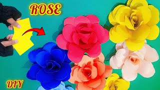 How To Make A Beautiful Paper Rose 🌹 || Easy DIY Tutorial  || Origami Rose || Crafting Community