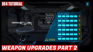 UE4: Weapon upgrades Part 2- Creating the HUD [Tutorial]