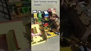 School Building model prepared by students #safe #school #building #model  #govtschool #students  ❤️