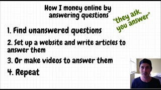 How I Make Money Online Answering Questions