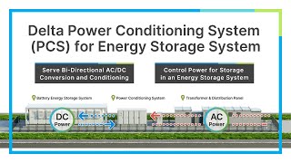 Maximize Your Energy Storage System Potential with Delta Power Conditioning System (PCS)