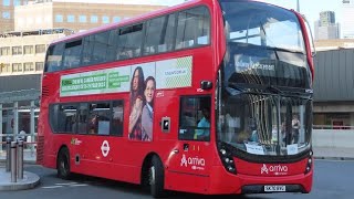 London Overground Replacement FRV Canada Water to Clapham Junction on HT26 SK70 BVG (Pt 1)