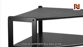 Winsome Derby Corner TV Stand with shelf, on casters 20423