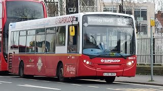 FRV - Superloop Express - Arriva London LJ12 BXY ENX13 - SL5 Croydon Town Centre - Bromley North