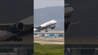 DELTA AIRLINES | AIRBUS A350-900 | TAKEOFF | BARCELONA EL PRAT INTERNATIONAL AIRPORT LEBL-BCN