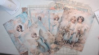 Angelical landscape and portrait Images from Modernista Print Shop #cardmaking #album #junkjournal