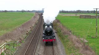 45699 'Galatea' in disguise Whistles through Wardle on 'The Cheshireman' - 04/03/23