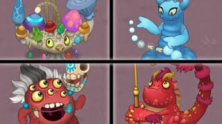 Magical Sanctum - All Monster Sounds And Animations! | My Singing Monsters