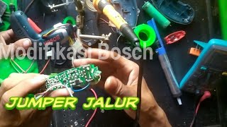 Perbaiki Bosch IXO Screwdriver modifikasi jumper jalur