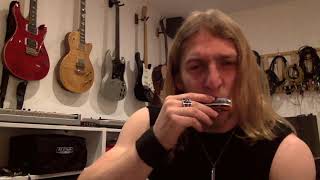 Wilde Tuned Rock Harmonica Lesson - HOW TO PLAY "LAZY" WILL WILDE (Deep Purple)