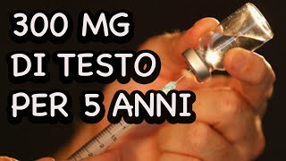 300 MG DI TESTOSTERONE A SETTIMANA PER 5 ANNI - RISULTATI FISICI , ESAMI E CONSIDERAZIONI