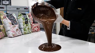 한국의 몇없는 초콜릿 장인들! 수제로 만드는 놀라운 초콜릿 제조과정 3편 korea's best chocolate making artisans - korean street food