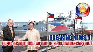 FILIPINA GETS ADDITIONAL TWO STATE OF THE ART GUARDIAN CLASS BOATS FROM AUSTRALIA'S AUSTAL