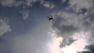 G4WTV with his amazing flying Quadcoptor