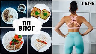 ПП ВЛОГ: НЕДЕЛЯ Влогов 😱 Вкусные и Полезные РЕЦЕПТЫ. День 1