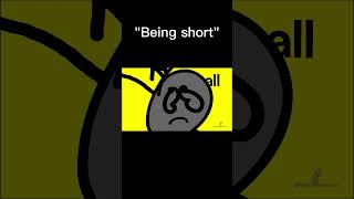 Being short! #shorts