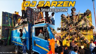 Dj Sarzen ने Bank More में Tabahi मचाना Suru Kar Diya । Mahashivratri Roadshow Dj Sarzen