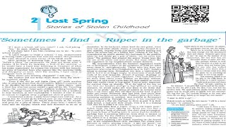 Lost Spring|Stories of Stolen Childhood|Part-1|Class 12|Hindi Translation|Word Meanings|Imp Qs|