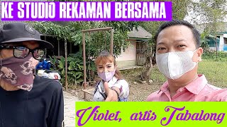 Ke Studio Rekaman bersama Violet || Haruskah Aku Mati - Arief _Cover by Violet