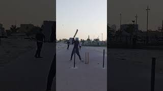 morning time playing cricket match Dubai satwa 🔥🔥🔥🔥