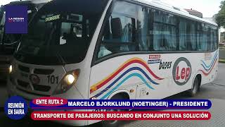 ENTE RUTA  2- MARCELO BJORKLUND -  TRANSPORTE DE PASAJEROS