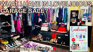 WHAT I HAVE IN LOVELICIOUS GARAGE SALE? I Am Invited everyone to come and Join me in this event !