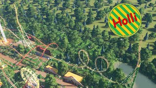 The "Fire in the Forest"-Park - The Line | Planet Coaster