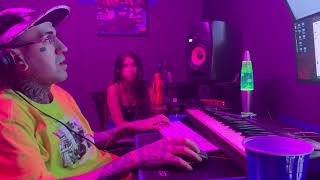 #DailyAsfalto 010 - Carla Sol e Ecologyk fazendo um Lofi Funk - Studio Sesh