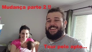 Vlog#5 - DIA DA MUDANÇA - Part 2 de 2 + Tour apto novo!!