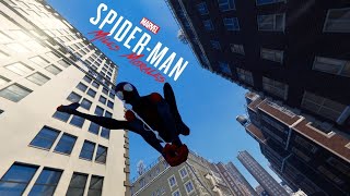 Amine - Invicible (Spider-Man: Miles Morales PS4) Relaxing Web Swinging To Music