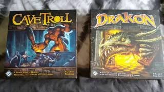 Cave Troll & Drakon unboxing-Fantasy Flight Games