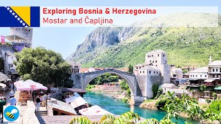 4K More Bosnia & Herzegovina || Looking Round Mostar & Čapljina