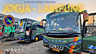 ( Part 2 ) JOGJA - LAMPUNG Naik ALS 253 "Primadona" || Bertemu ALS 334 " Republik Ngapak"