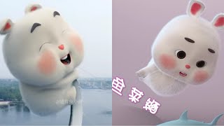 Thỏ Mập Siêu Cute 2023 🐰🐰 || Super Cute Fat Rabbit #610 || Nhật Lê Anime -1