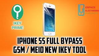 new ikey tool iphone 5s to x mied/gsm full bypass whit signal