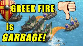 It's Worse than you imagine | Greek Fire Unique Tech | Age of Empire II